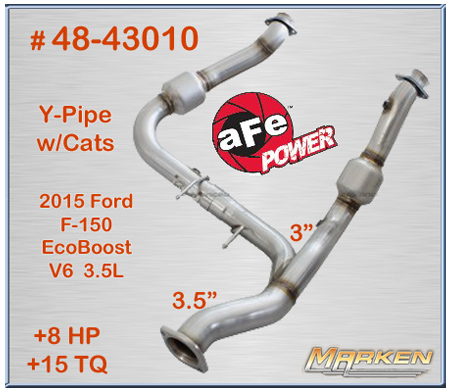 Afe Air Intake 52 74202 2015 Corvette C7 Z06 And Y Pipe